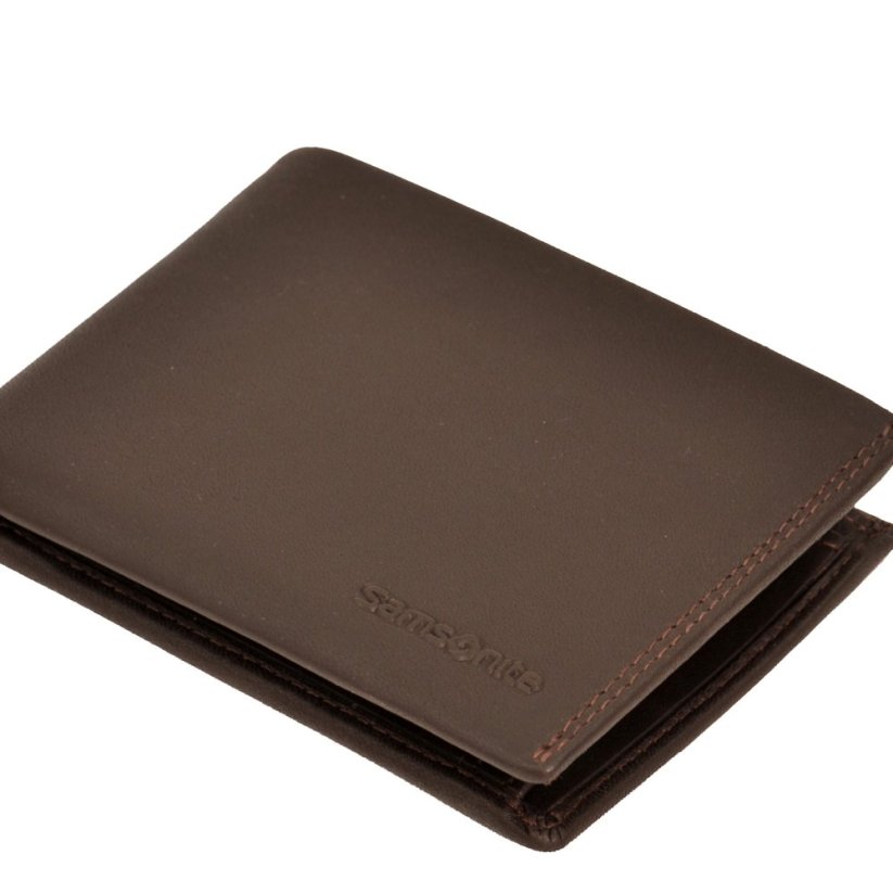 Samsonite Attack 2 SLG 151889-1320  pánská kožená peněženka hnědá