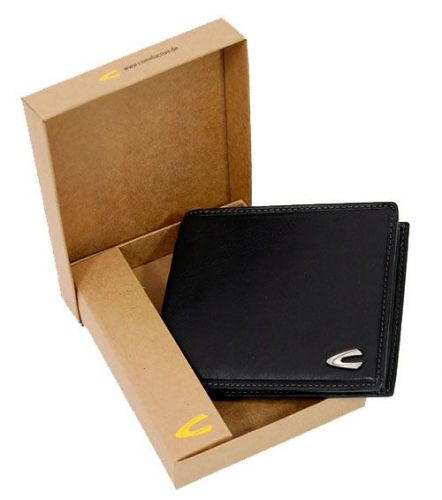 Camel Active kožená peněženka RFID safe B34-706-60 černá