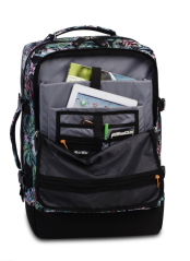 Batoh do letadla Bestway Cabin Pro Print 40 l Flowers green 40252-0821