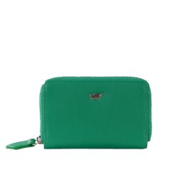 Mini kožená peněženka JOY s RFID ochranou zelená 41311-294-094