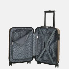 Kufr do letadla 55 cm Enrico Benetti Louisville S 39040-50-095 champagne