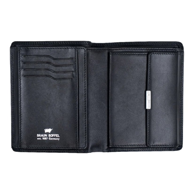 Braun Büffel Golf kožená peněženka 90442-510-010 černá