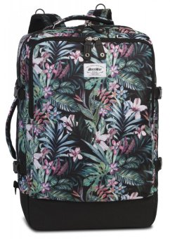 Batoh do letadla Bestway Cabin Pro Print 40 l Flowers green 40252-0821