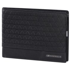 Samsonite pánská kožená peněženka Pro-DLX 6 C823 černá 144537-0413