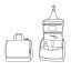 Kosmetická taška Reisenthel toiletbag twist silver WH7052