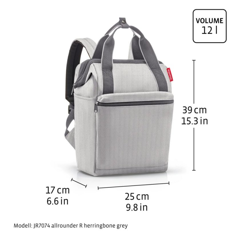 Batoh Allrounder R bouclé black 12 L JR7094