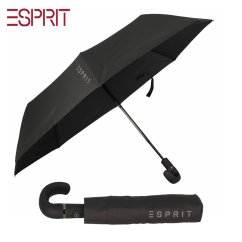 Pánský automatický skládací deštník Esprit Gents Easymatic RH black 58361 černý