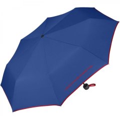 Deštník skládací Benetton Super Mini Blue 56202 modrý