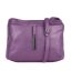 Dámská kožená crossbody kabelka 5085 fialová - 2. jakost