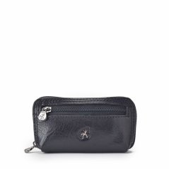 Kožená klíčenka černá Cosset 4475 KOMODO BLACK
