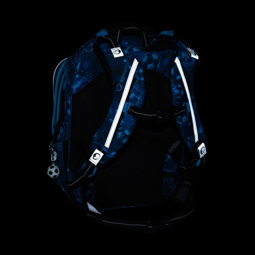 Bagmaster Malý školní set pro prvňáčky Fotbal BETA 26 C (batoh + penál + sáček na tělocvik)