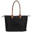 Enrico Benetti Claire Shopper stylová velká černá kabelka 25001-001