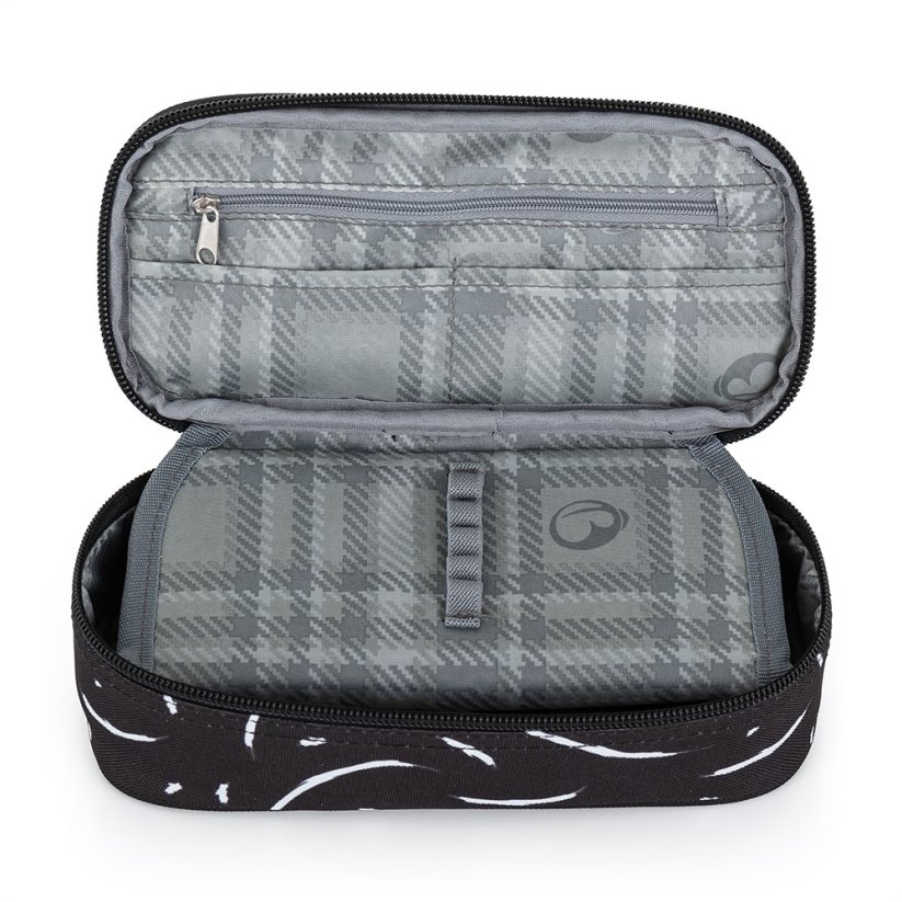 Bagmaster školní set  NOMAD 25 A – černo-bílý (batoh + penál)