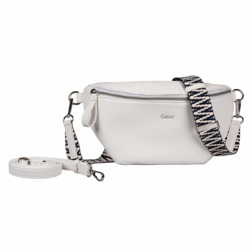 Dámská kabelka ledvinka Gabor Silena Belt Bag 10597 bílá