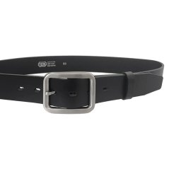 Penny Belts kožený pásek 4163 černý