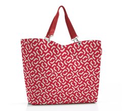 Velká nákupní taška Shopper XL signature red ZU3070