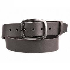 Dámský kožený opasek 4750 – šedohnědý, šířka 40 mm