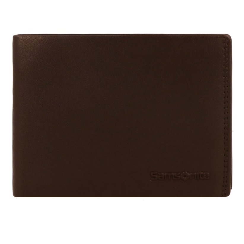 Samsonite Attack 2 SLG 151889-1320  pánská kožená peněženka hnědá