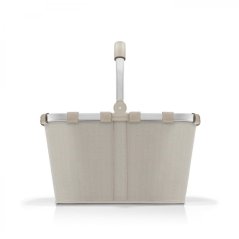 Reisenthel Carrybag Herringbone Sand BK6049 – nákupní koš béžový 22 l