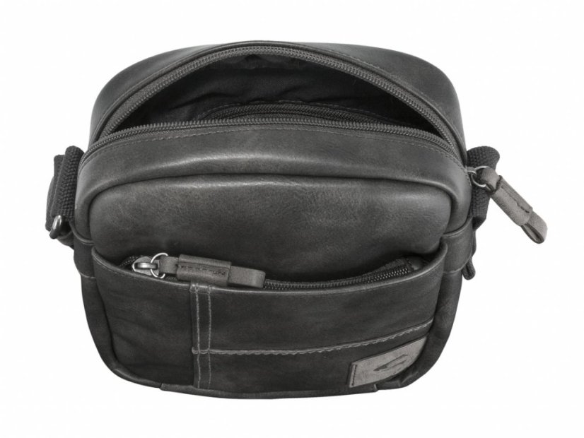 Camel Active Taška přes rameno LAOS CROSS BAG S 1047 tmavě šedá