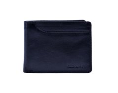 Peněženka kožená 76509 černá RFID