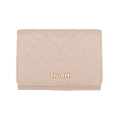 Malá peněženka kožená SEGALI 50514 pink - světle růžová