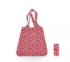 Dámská nákupní taška mini maxi shopper signature red AT3070
