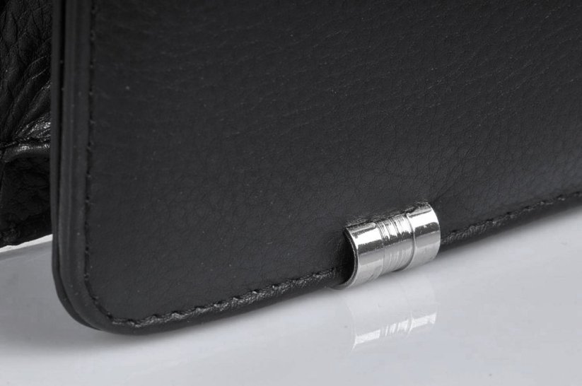 Arwel Pánská kožená úzká aktovka 6003 černá Carson