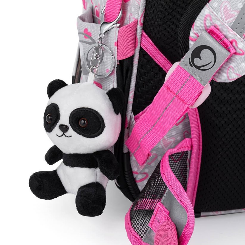 Bagmaster Dívčí školní batoh PANDA BETA 22 B