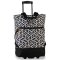 Fabrizio Nákupní taška na kolečkách 10008-2000 černobílá Punta Wheel
