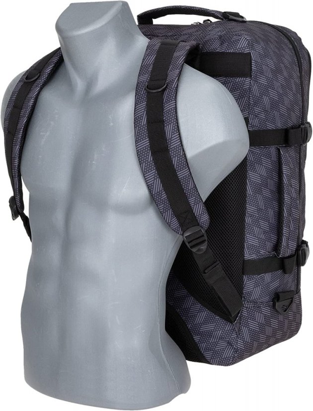Batoh do letadla Bestway Cabin Pro Print 40 l blue/grey 40252-0129