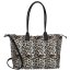 Enrico Benetti Claire Shopper - Stylová velká béžovo-černá kabelka 25001-406