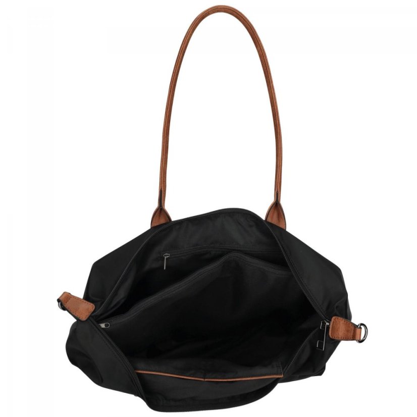 Enrico Benetti Claire Shopper stylová velká černá kabelka 25001-001