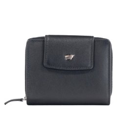 Dámská zipová kožená peněženka Braun Büffel Golf RFID černá 90450-510-010