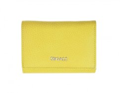 Dámská kožená peněženka SEGALI 7106 B pastel yellow světle žlutá