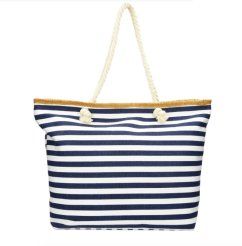 Plážová taška Florence motiv kotva 80009-002 modrá 2. jakost