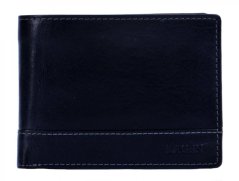 Pánská kožená peněženka LM-64665/T černá RFID