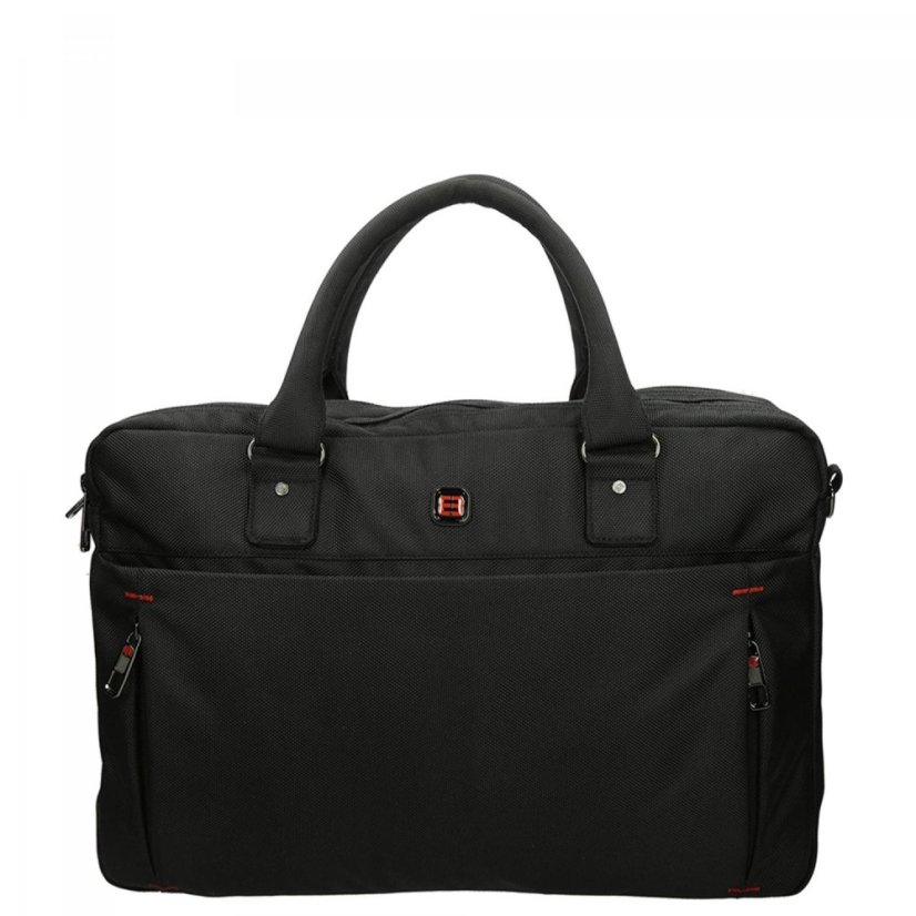 Enrico Benetti Cornell 47237-001 černá – aktovka na notebook 17"