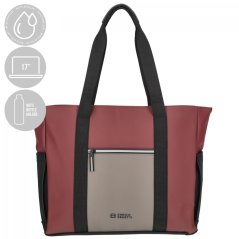 Shopper taška Enrico Benetti Bergen 56008-669 Taupe-burgundy