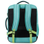 American Tourister TAKE2CABIN Batoh M 45cm Modrý Dusty Turquoise/Lime 38L 149175-A647