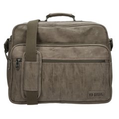 Pánská taška do práce s kapsou na notebook 15" Rotterdam 66621 Taupe
