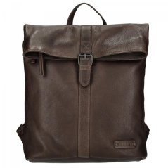 Enrico Benetti Dámský kožený batoh Toscane 89021-006 hnědý
