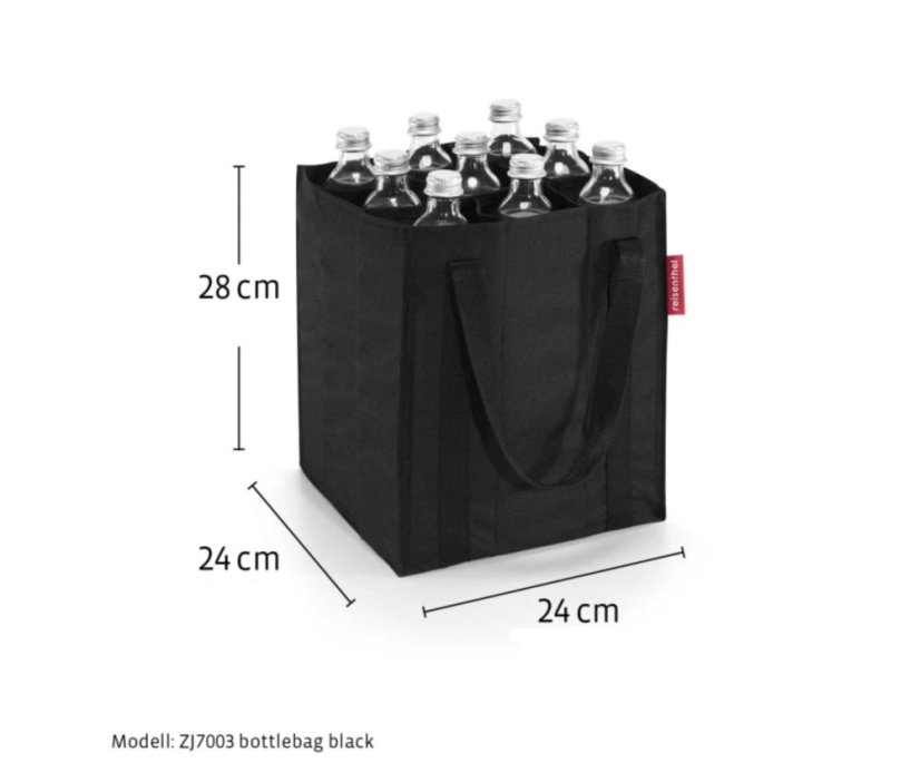 Nákupní taška na pivo Reisenthel bottlebag black ZJ7003