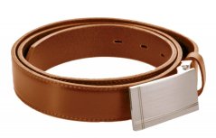 Kožený pásek společenský Penny Belts 30-020-5PS-42 světle hnědý