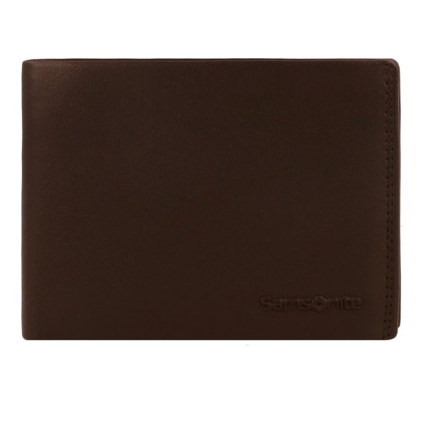 Samsonite Attack 2 SLG 151889-1320  pánská kožená peněženka hnědá