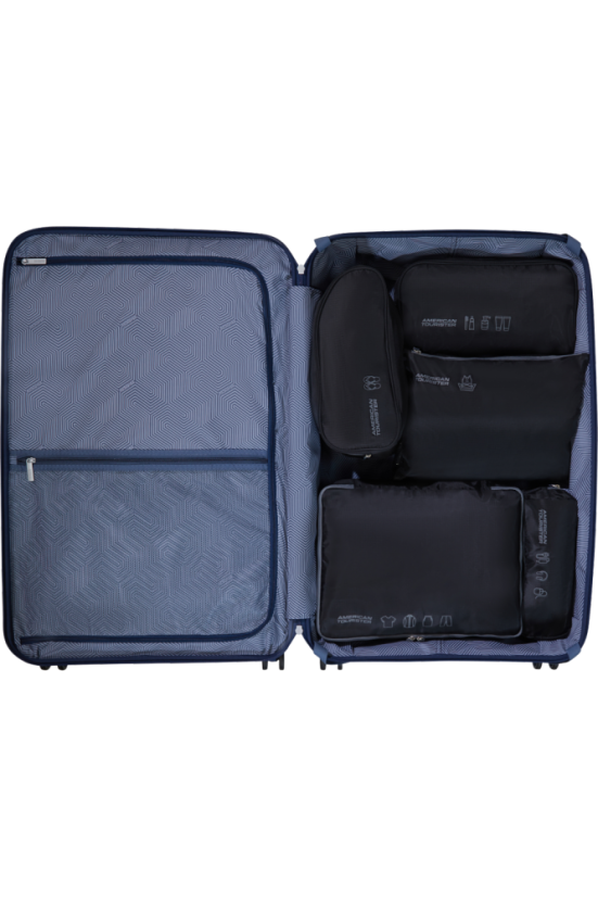 American Tourister 159210-1062 – sada cestovních organizérů 5 ks černá/šedá