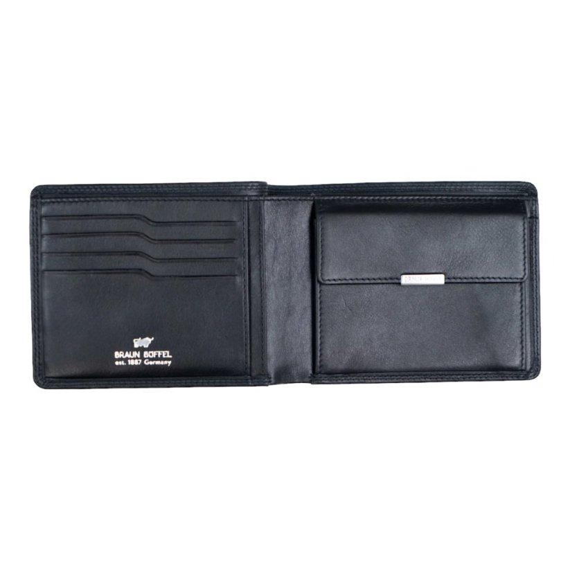 Braun Büffel Golf RFID kožená peněženka 90327-510-010 černá