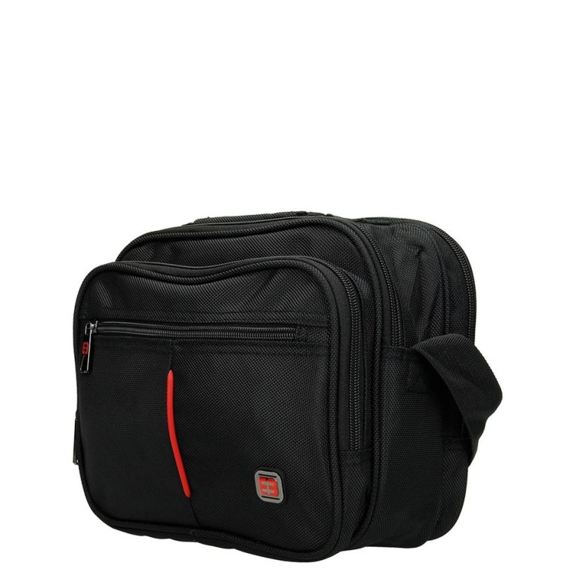 Pánská taška přes rameno černá - taška na tablet CORNELL 47147-001