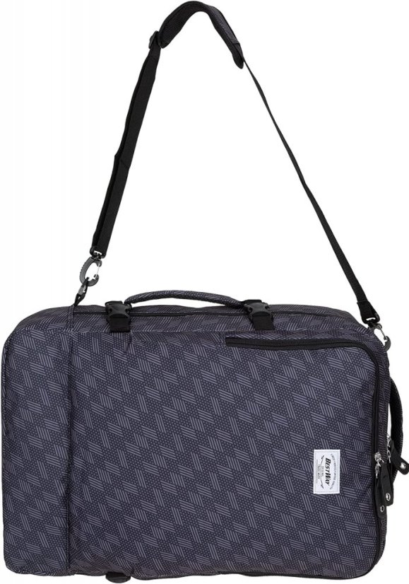 Batoh do letadla Bestway Cabin Pro Print 40 l blue/grey 40252-0129