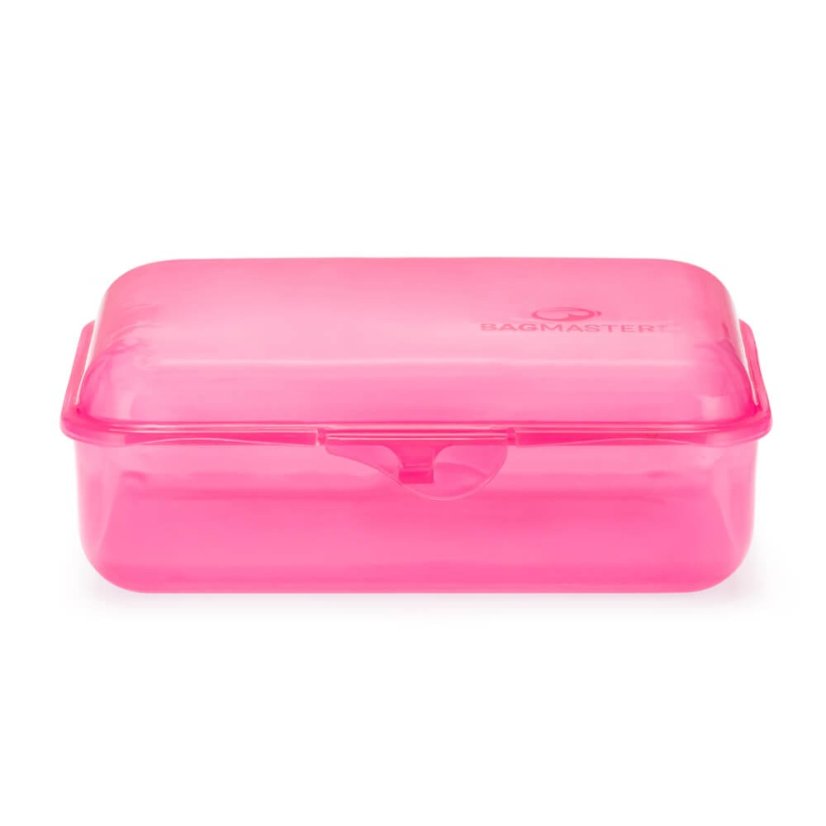 Bagmaster, Dívčí velký školní set pro prvňáčky Alfa 26 A Veverka (batoh + penál + sáček na tělocvik + lahev + box)